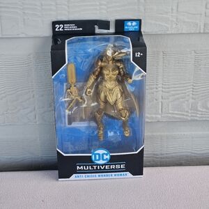 McFarlane DC Multiverse Anti-Crisis Wonder Woman Gold Death Metal 2022